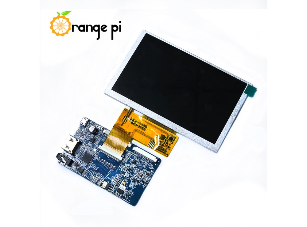 ماژول نمایشگر 5 اینچ مارک Orange Pi دارای ورودی HDMI
