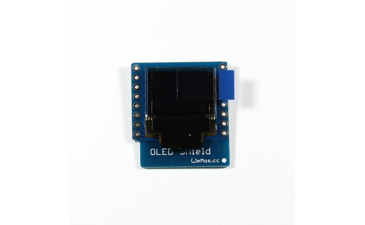 شیلد نمایشگر OLED برد Wemos Mini D1