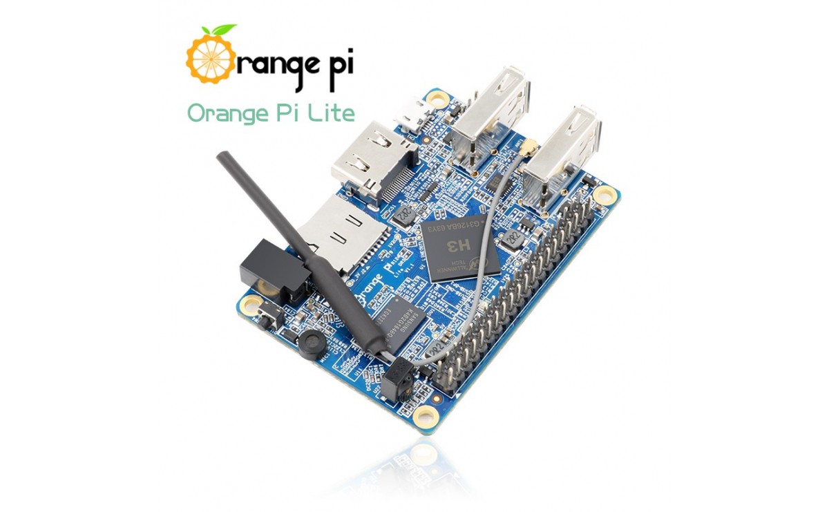 برد چهار هسته ای Orange PI Lite با قابلیت بوت کردن Android / Linux - دارای WiFi داخلی