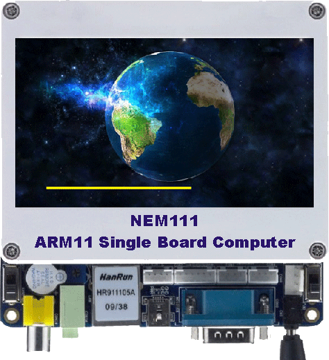  مادر برد و برد آموزشی پروسسور ( ARM11 ( S3C6410 مدل NEM111